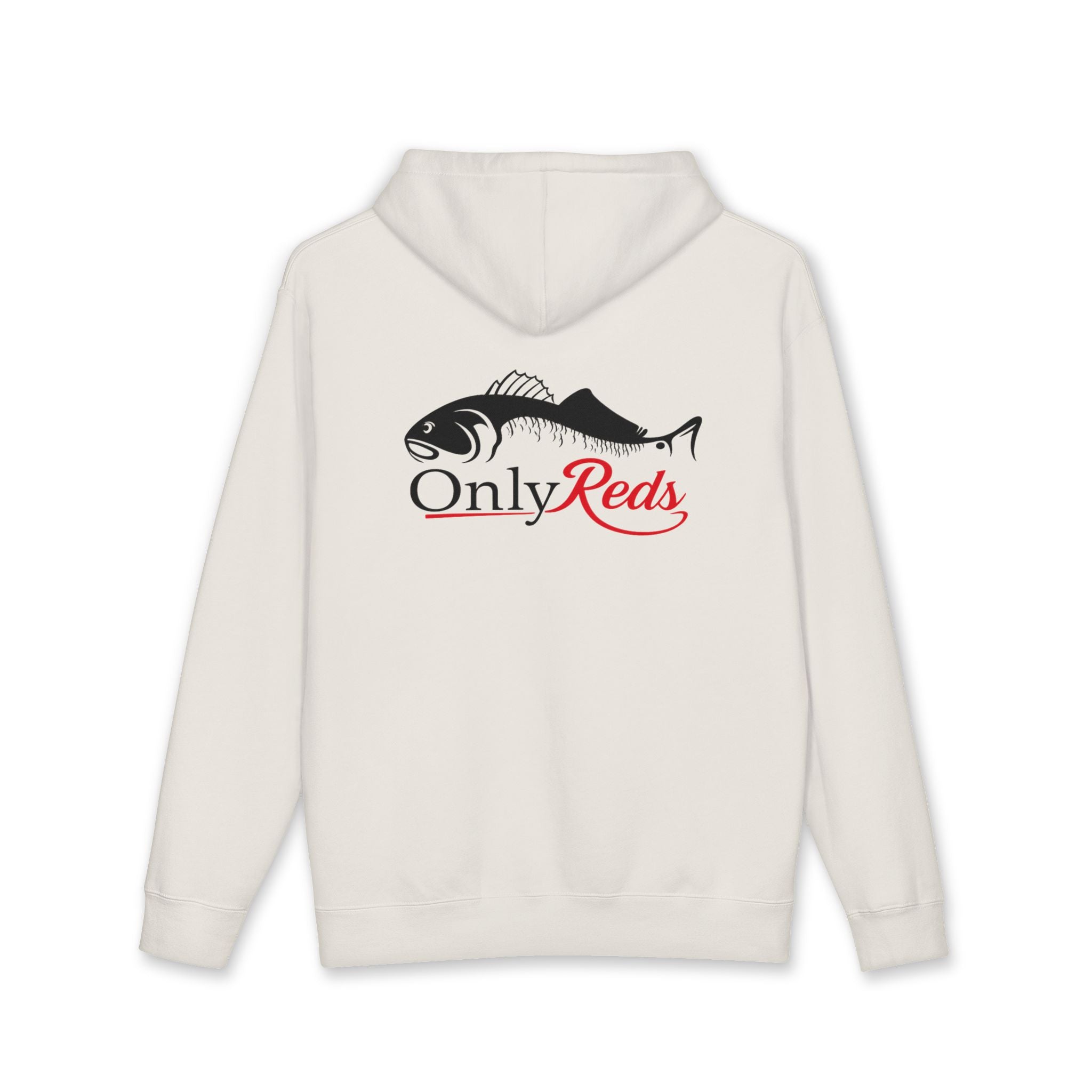 OnlyReds Fishing Hoodie — Graphic Fish Logo Pullover