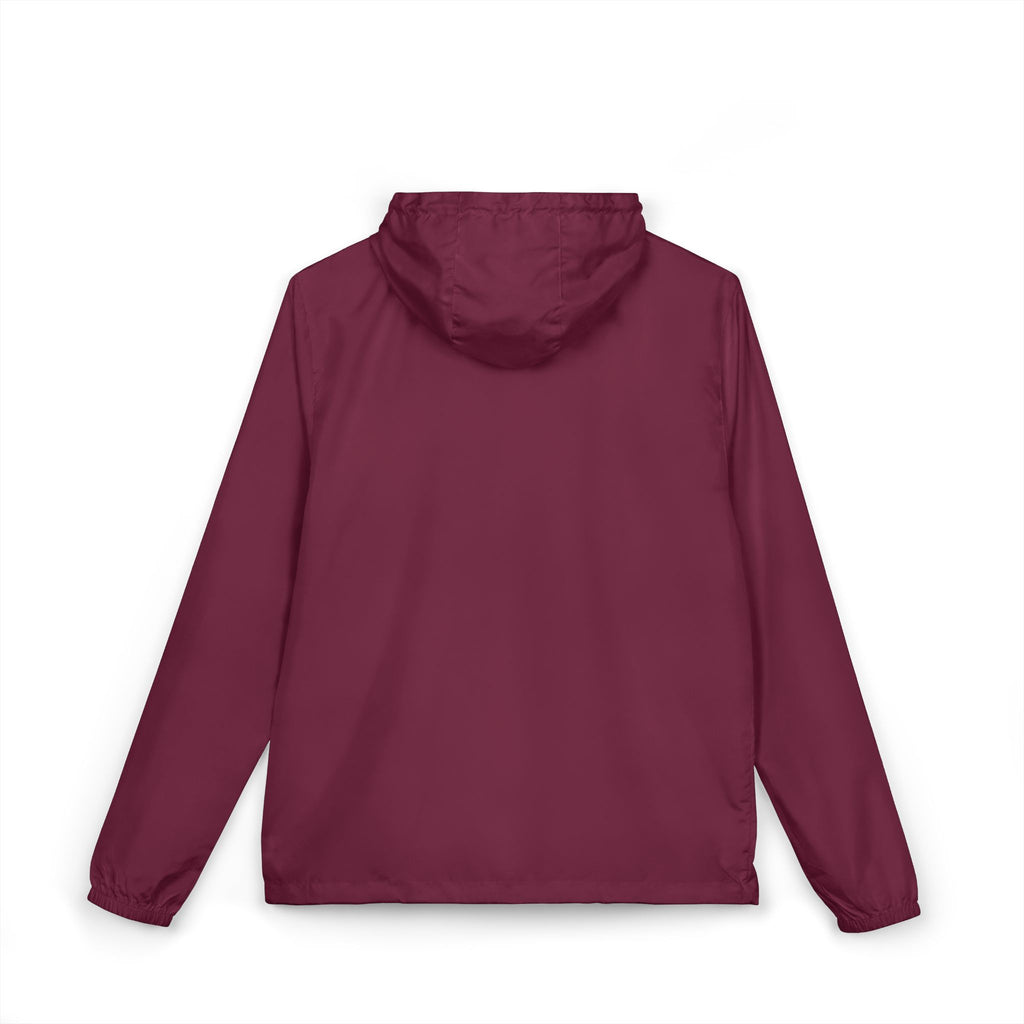 Windbreaker Jacket — "Only Reds" Mountain Logo Lightweight Hooded Windbreaker