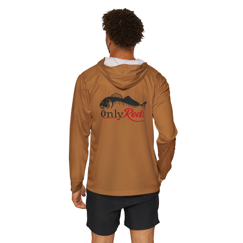 Copy of Copy of Copy of Copy of Copy of Fishing Hoodie — 'Only Reds' Lightweight Men's Sports Warmup Hoodie