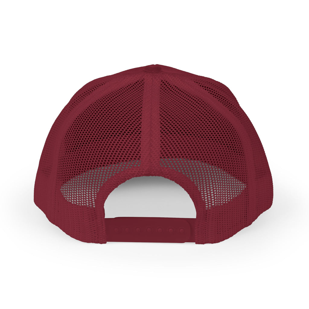 OnlyReds Fishing Trucker Cap — Embroidered Salmon Snapback Hat