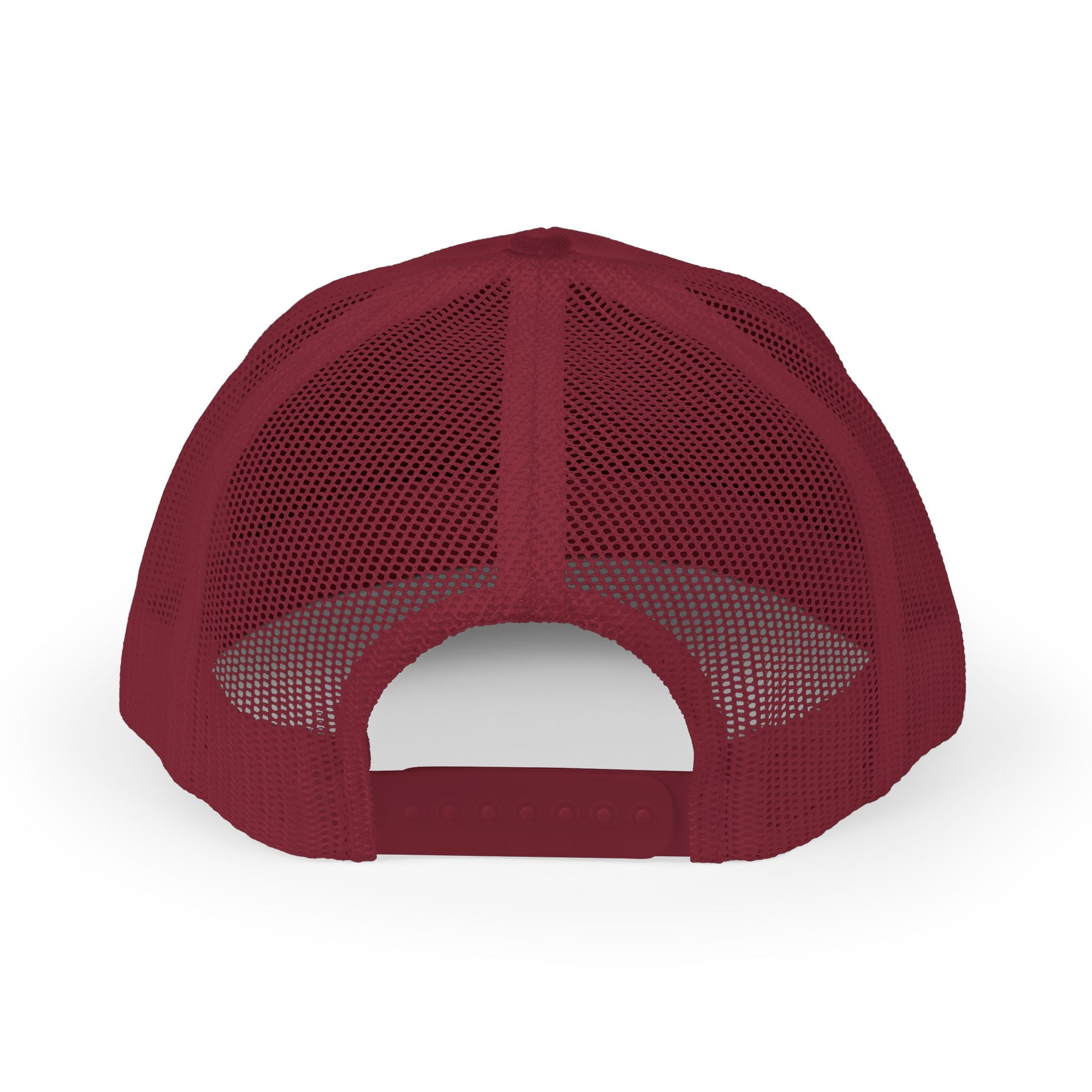 OnlyReds Fishing Trucker Cap — Embroidered Salmon Snapback Hat
