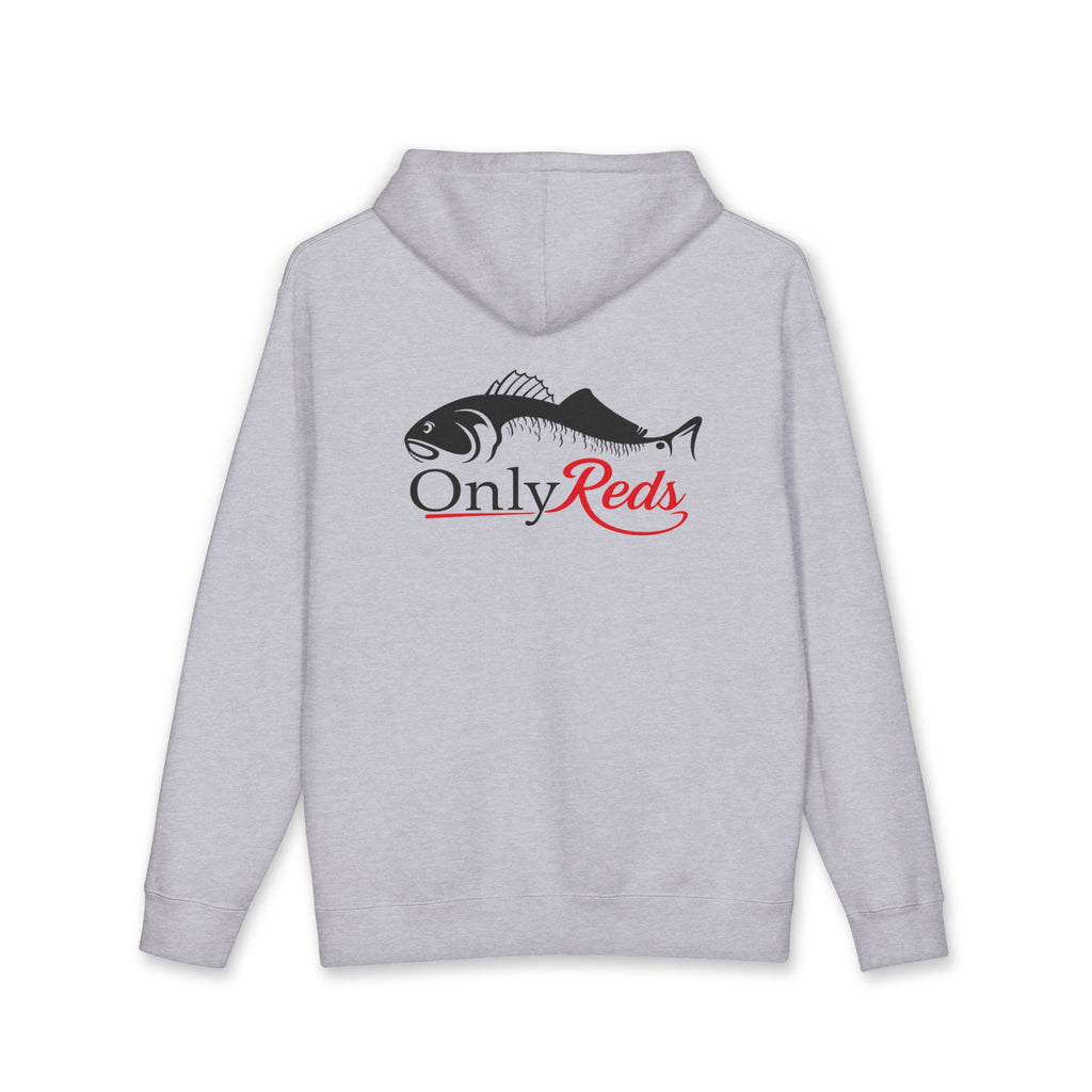 OnlyReds Fishing Hoodie — Graphic Fish Logo Pullover