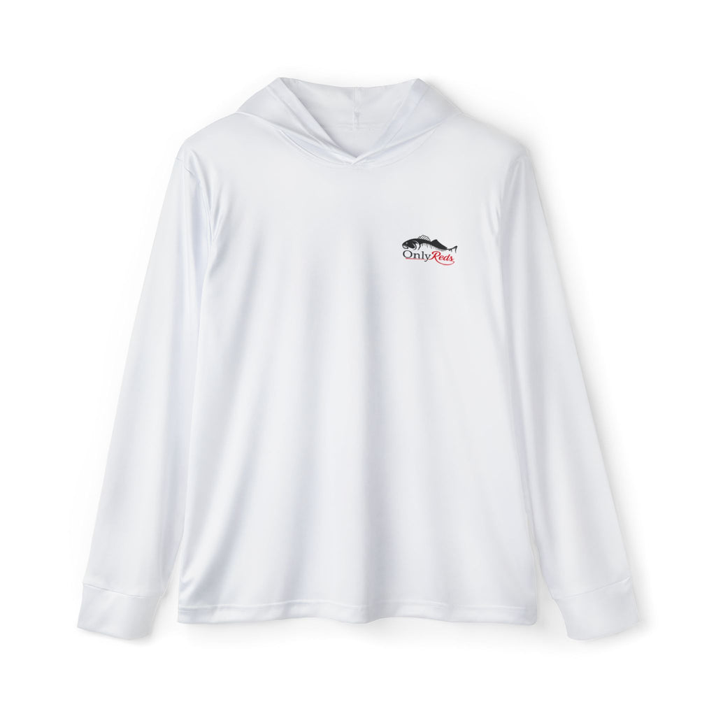 Copy of Fishing Hoodie — 'Only Reds' Lightweight Men's Sports Warmup Hoodie
