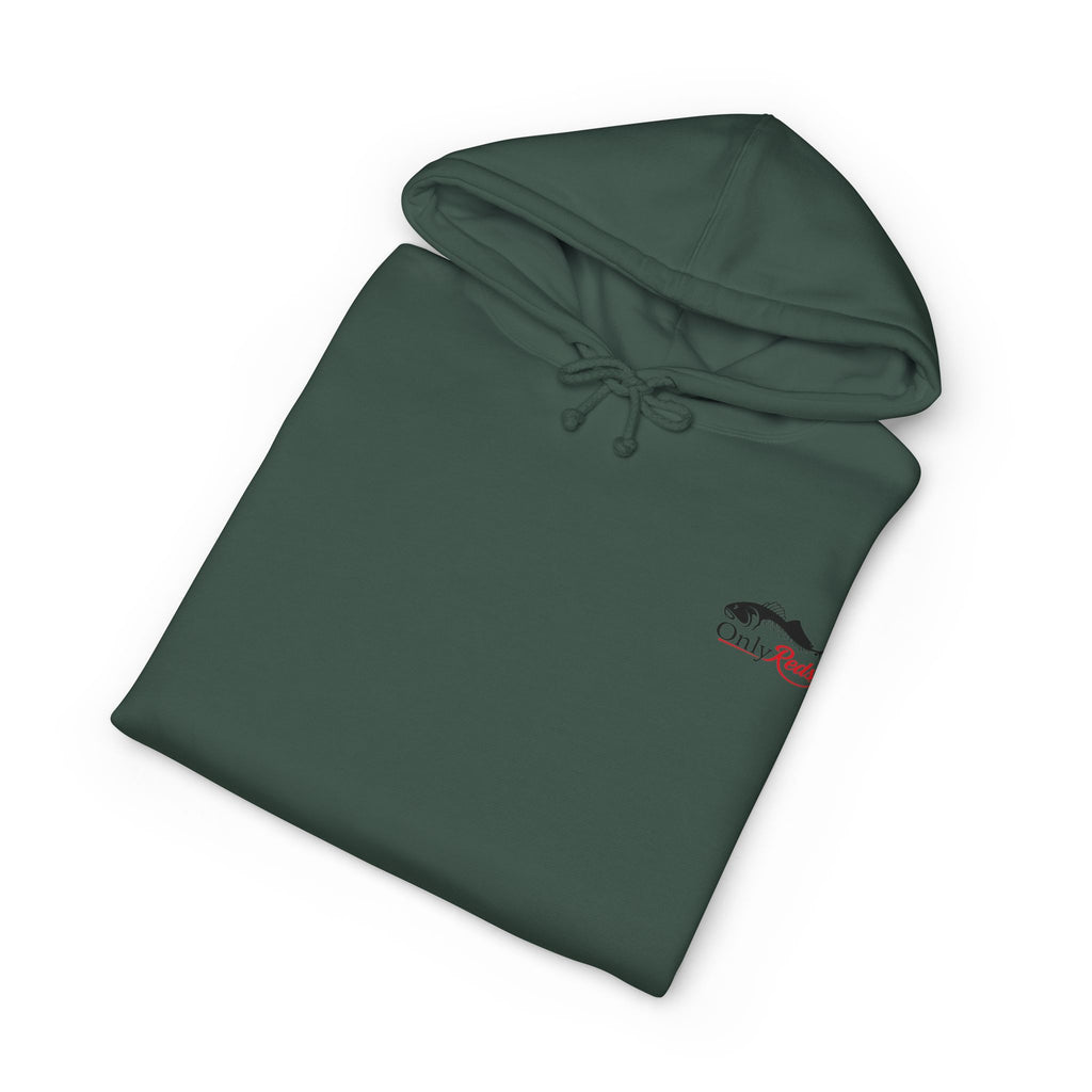 OnlyReds Fishing Hoodie — Graphic Fish Logo Pullover