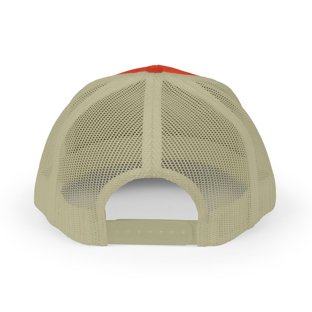 OnlyReds Fishing Trucker Cap — Embroidered Salmon Snapback Hat