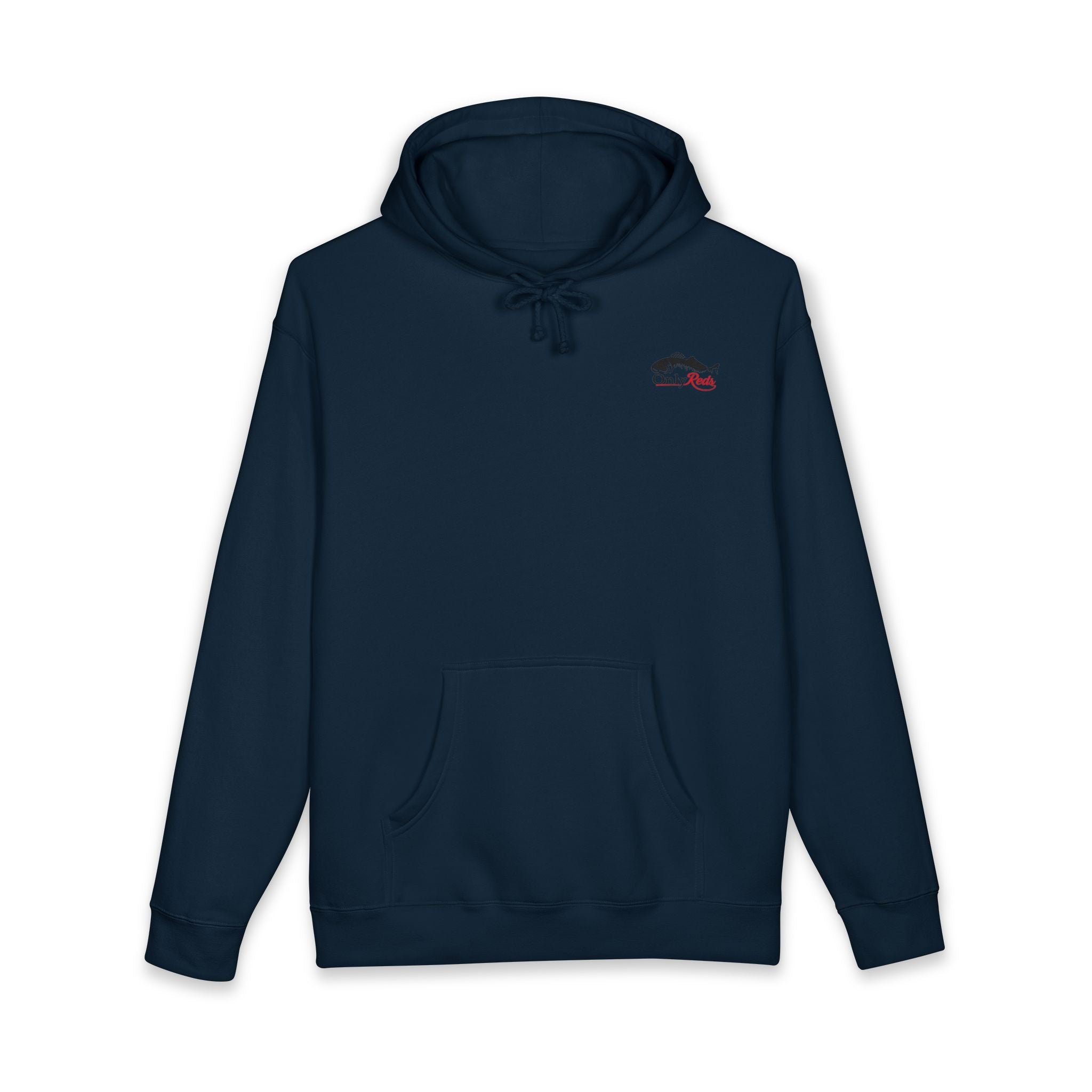 OnlyReds Fishing Hoodie — Graphic Fish Logo Pullover