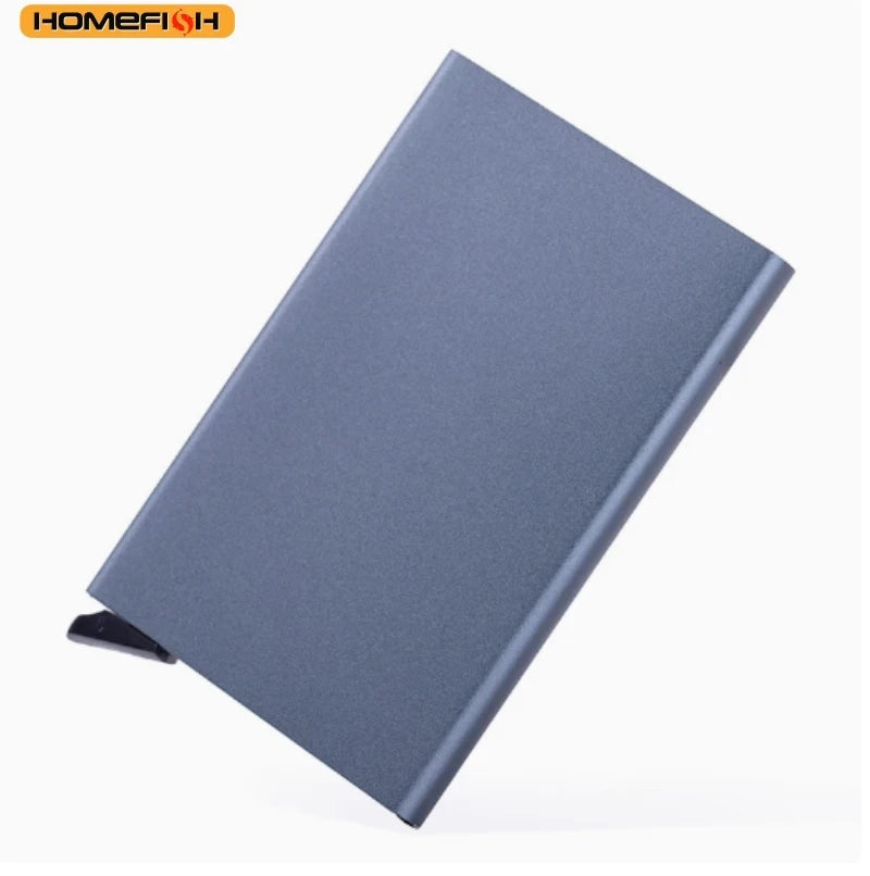 HOMEFISH Portable Metal Card Holder