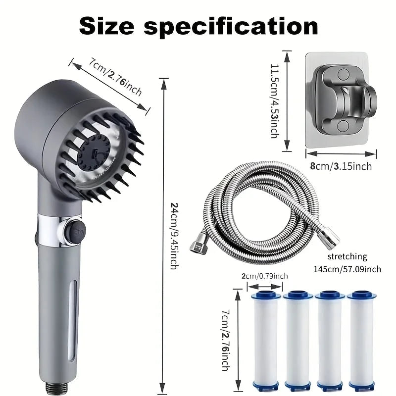 Filtered Ion Shower Head