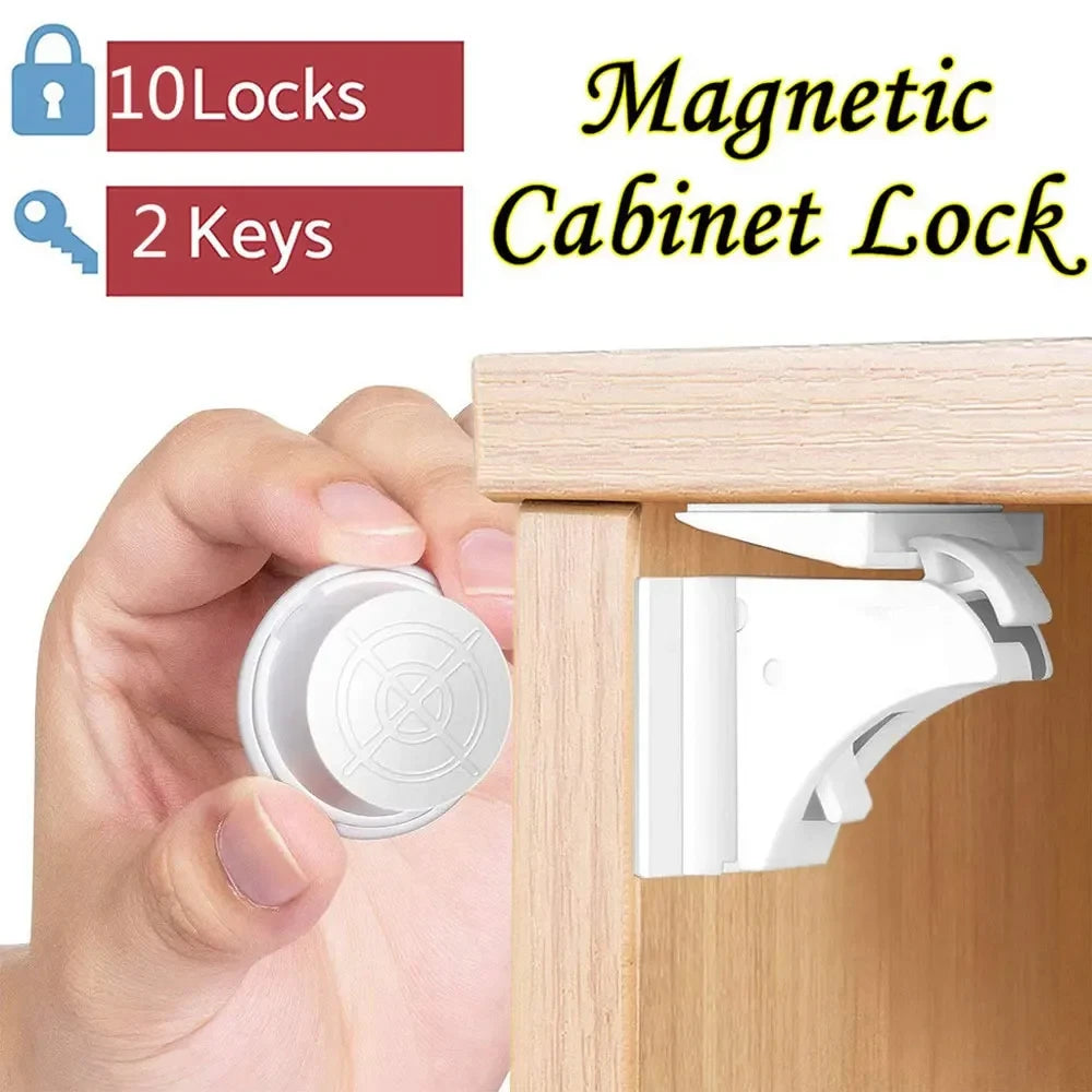 Magnetic Cabinet Safety Lock