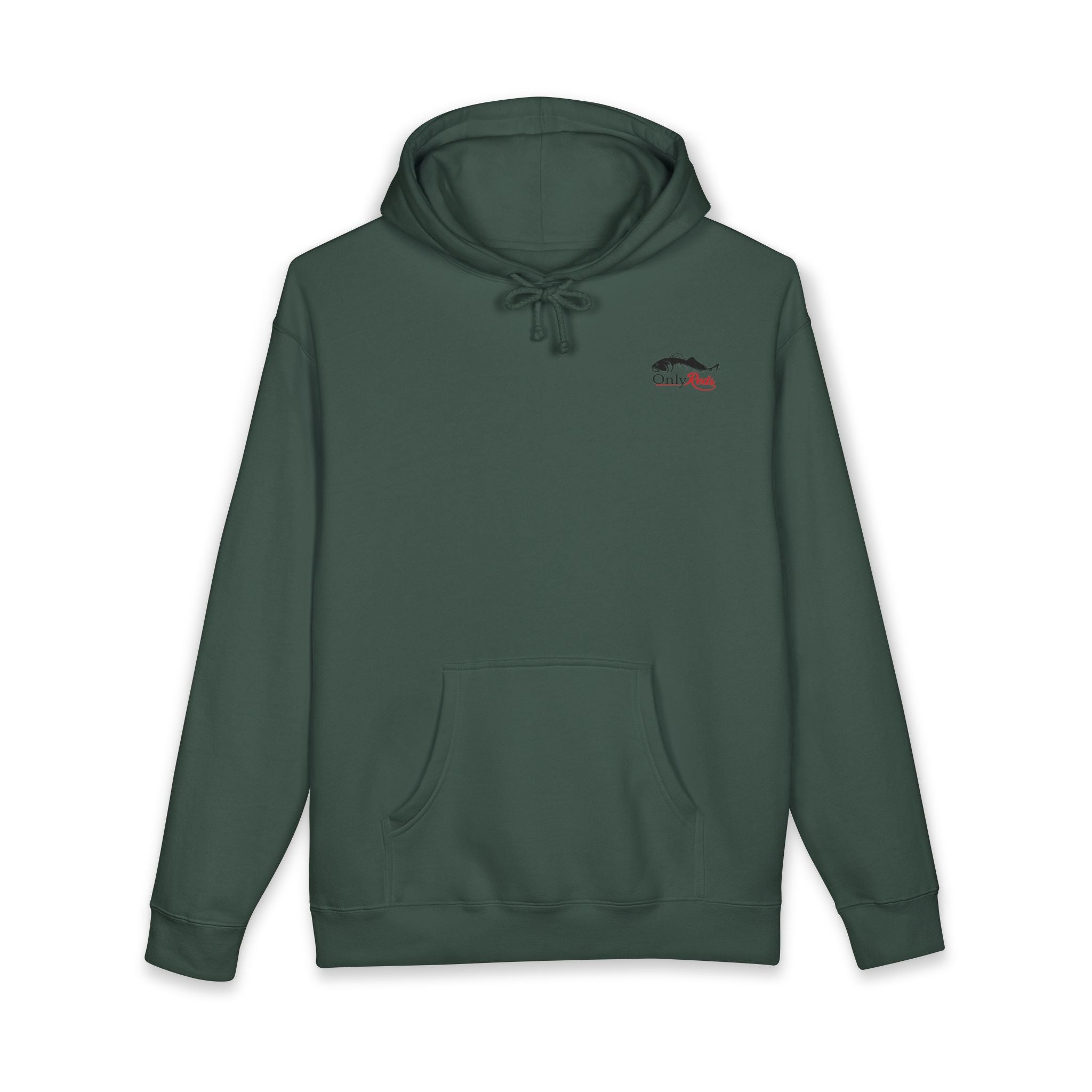 OnlyReds Fishing Hoodie — Graphic Fish Logo Pullover