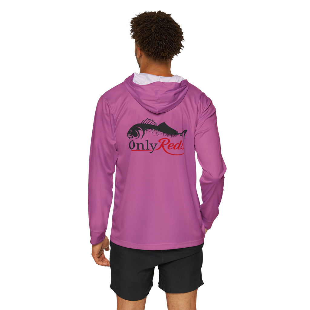 Copy of Copy of Copy of Copy of Fishing Hoodie — 'Only Reds' Lightweight Men's Sports Warmup Hoodie