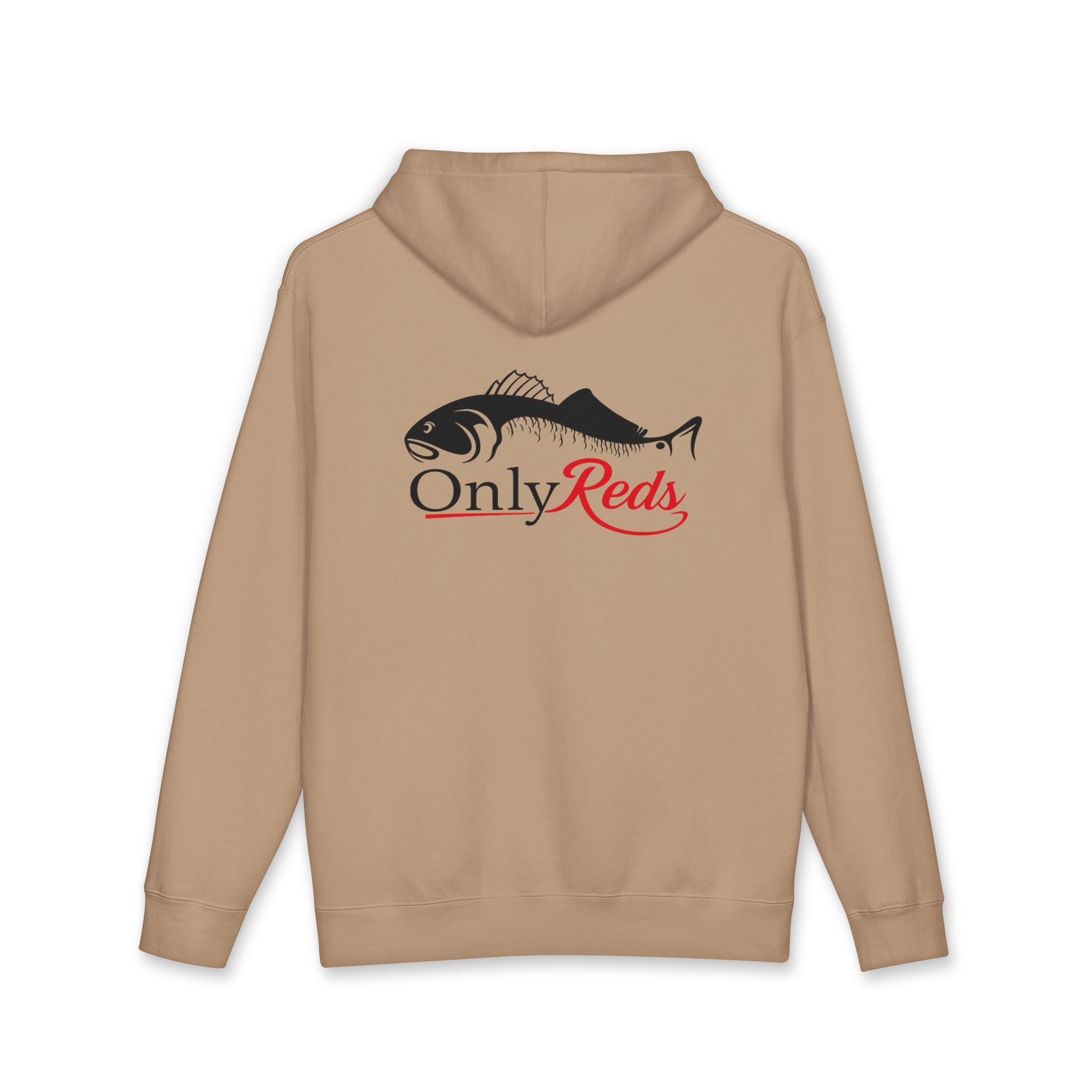 OnlyReds Fishing Hoodie — Graphic Fish Logo Pullover