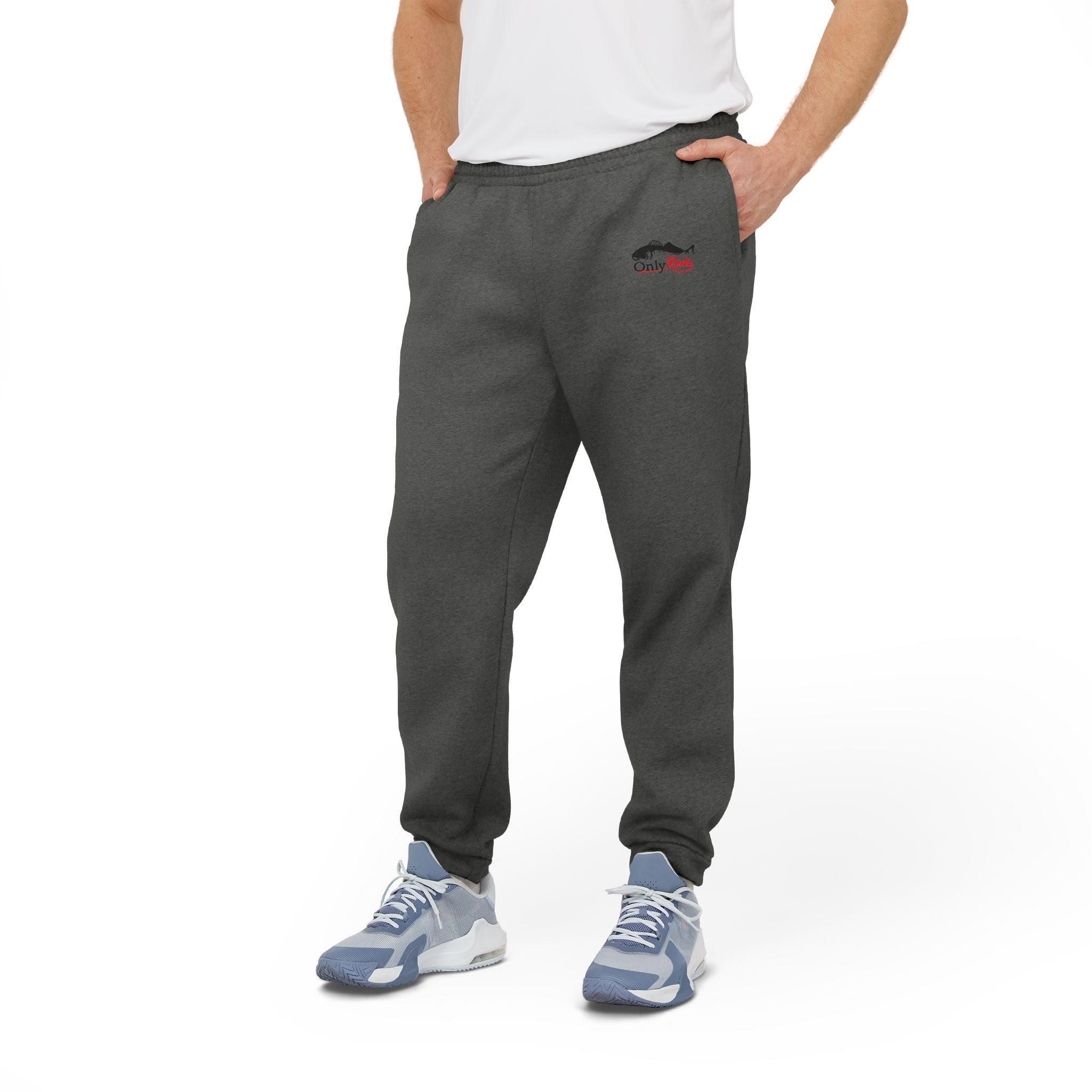 Fleece Joggers — Cozy Grey Athletic Sweatpants
