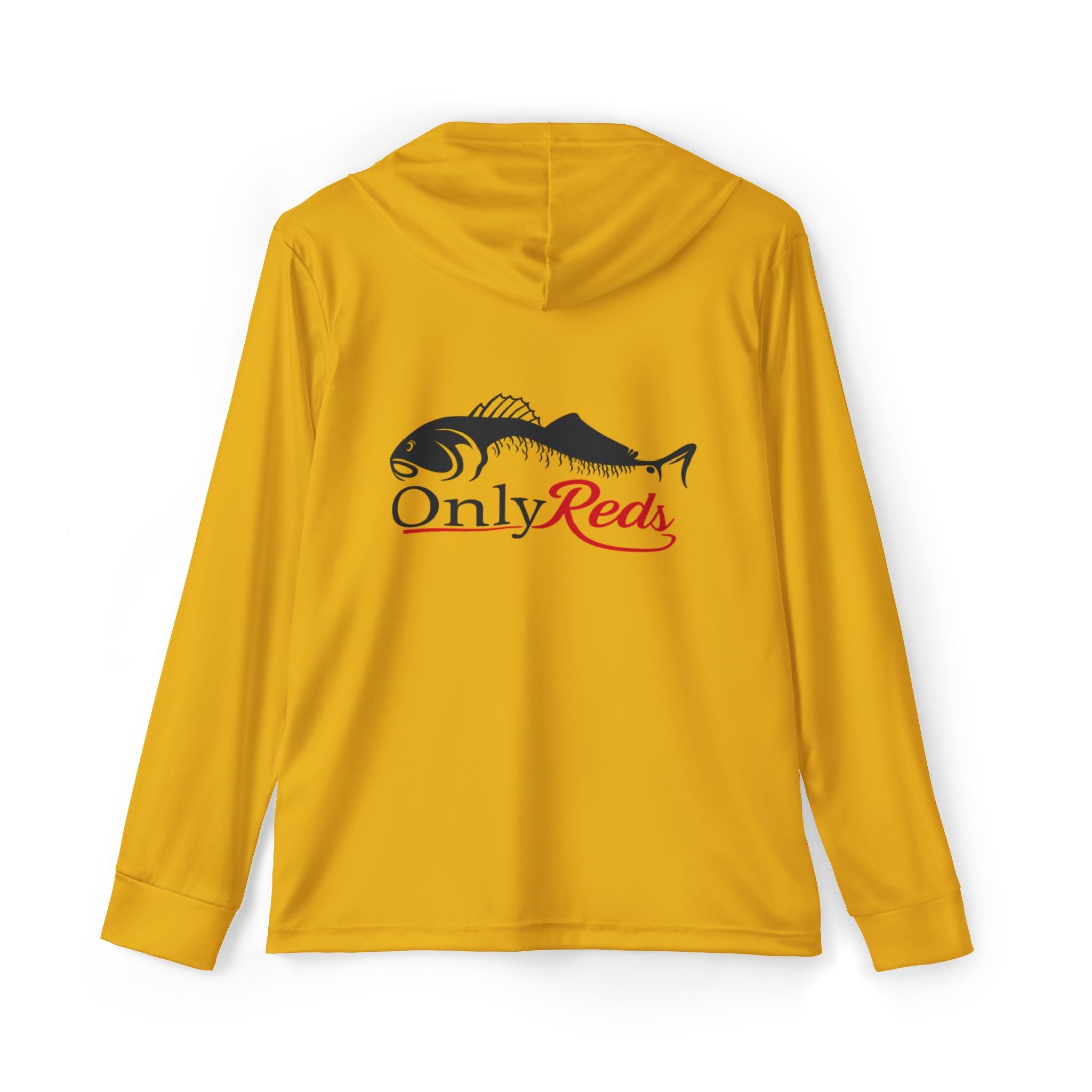 Copy of Copy of Copy of Fishing Hoodie — 'Only Reds' Lightweight Men's Sports Warmup Hoodie
